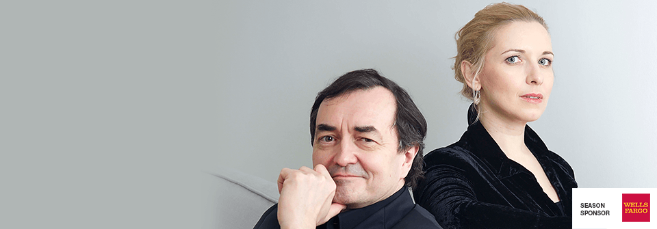 Pierre-Laurent Aimard and Tamara Stefanovich