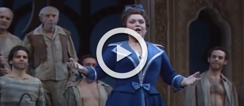 Marilyn Horne performing Rossini's “Pensa alla Patria” from L'Italiana in Algeri