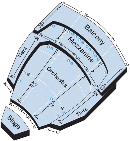 Zellerbach hall map