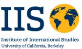 Insitute of International Studies: University of California, Berkeley