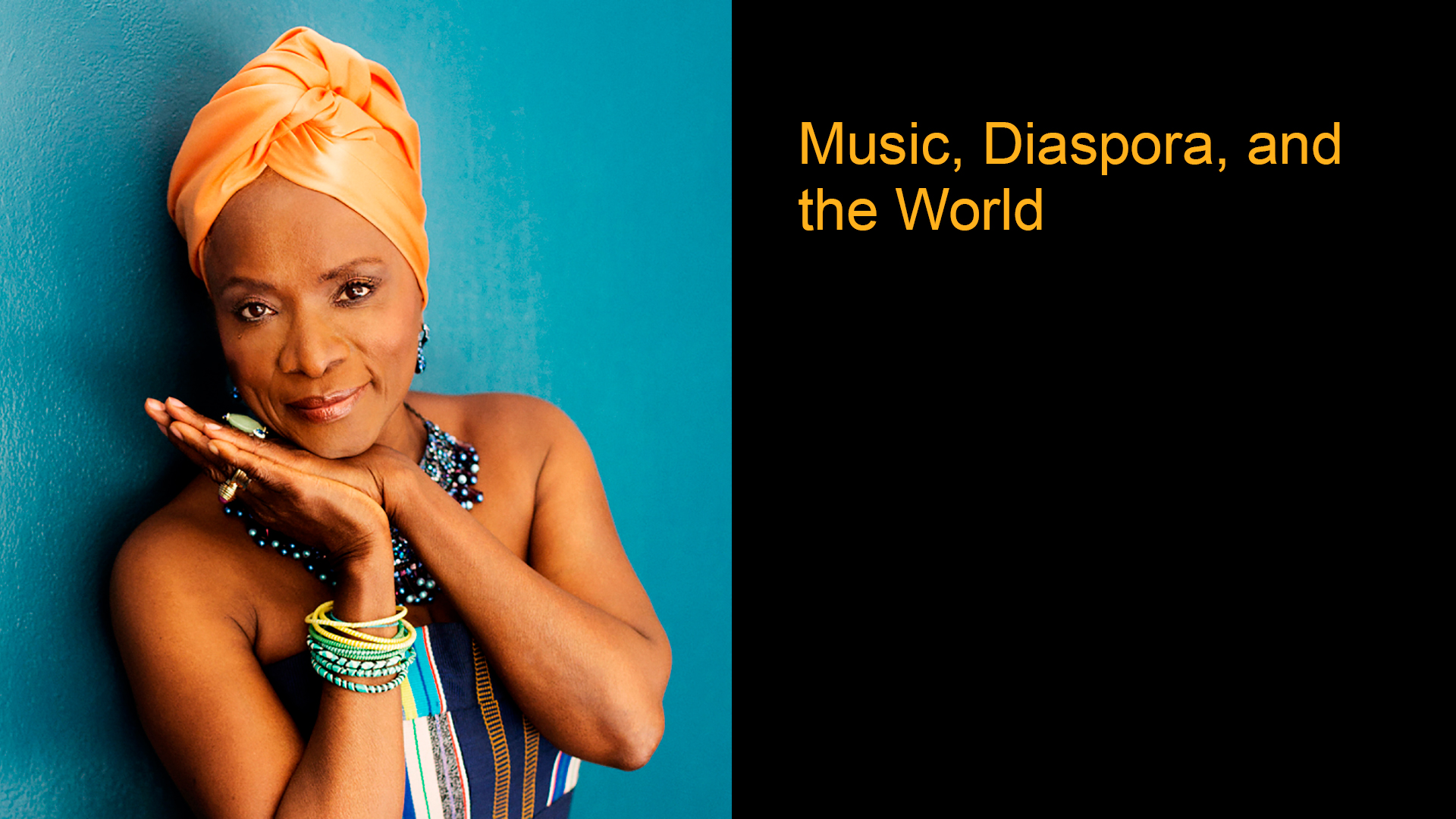 Music, Diaspora, and the World: A Conversation with Angélique Kidjo