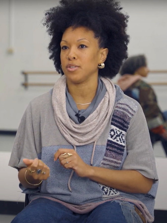 Artist Courtney J Cook sits in conversation with her colleagues about the Illuminations Intersectionalities.