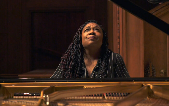 Michelle Cann at piano