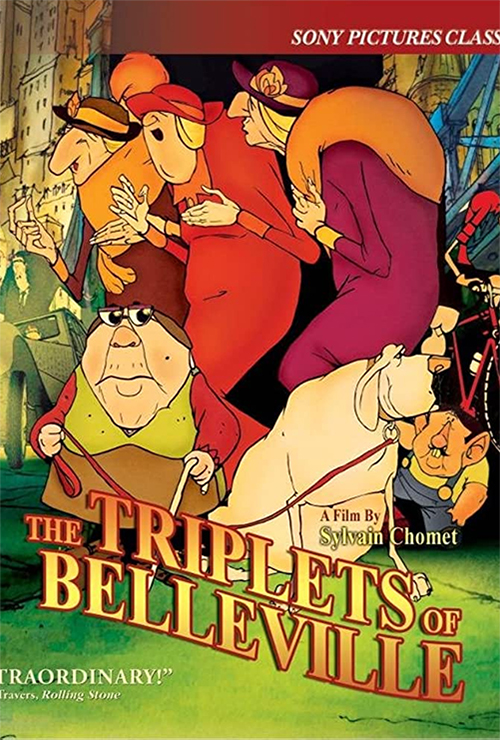 The Triplets of Belleville movie poster