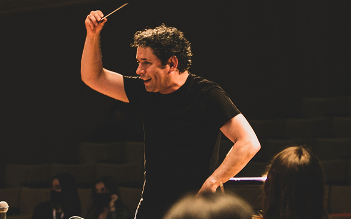 The Jan Shrem and Maria Manetti Shrem Great Artist Performance Gustavo Dudamel conducts Encuentros Orchestra with special guest esperanza spalding