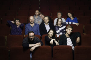 Tallis Scholars photographed in theater