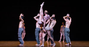 Batsheva Dance Company performing on stage