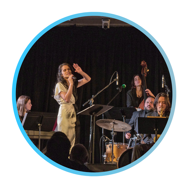 Photo of Julia Keefe's Indigenous Big Band 