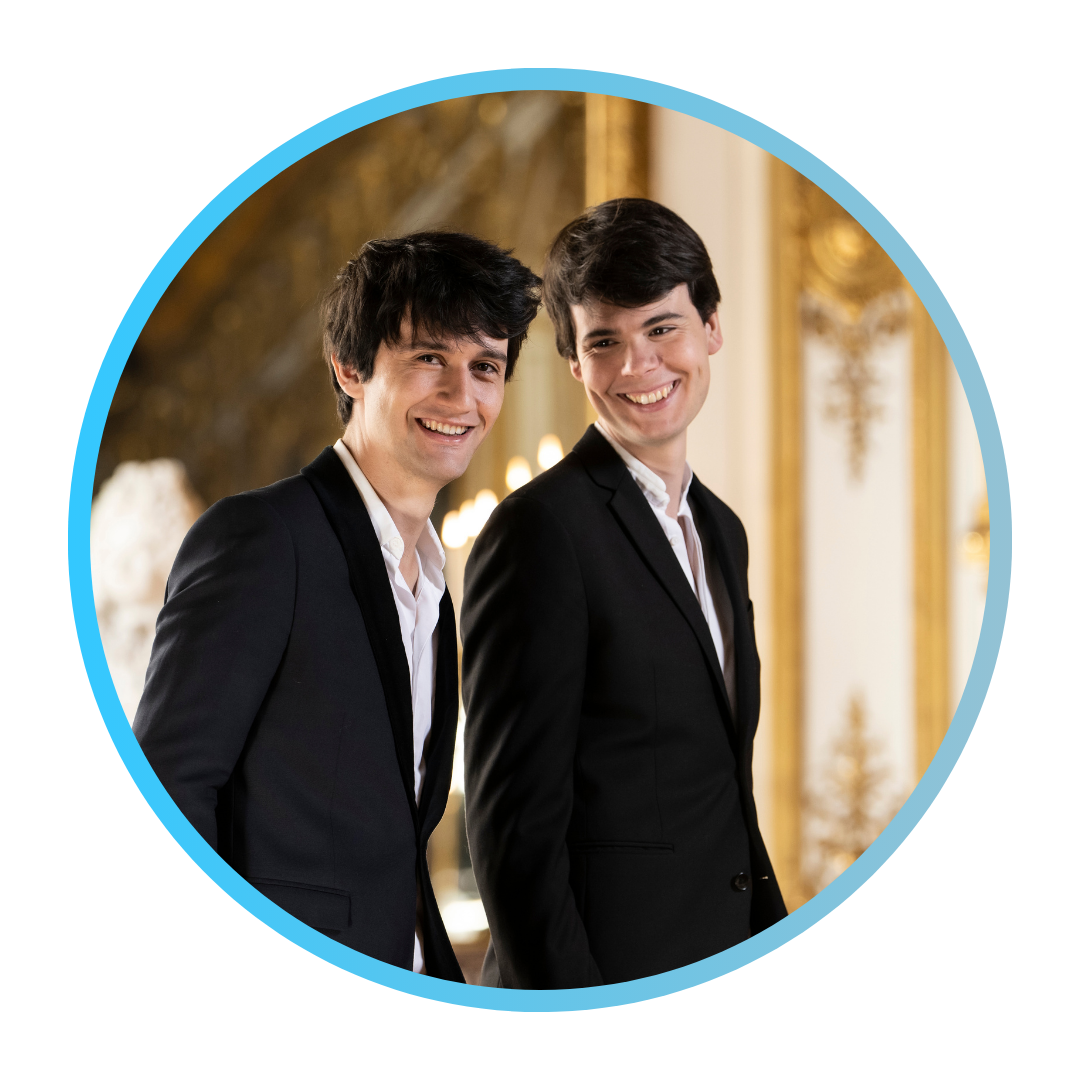 Photo of Theotime Langlois de Swarte, violin with Justin Taylor, harpsichord